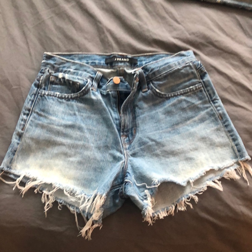 J Brand high waist cutoff denim shorts in Reflection wash - Size 25